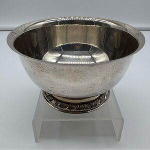Vintage Community Silverplate Footed Bowl Pedestal Serving Dish